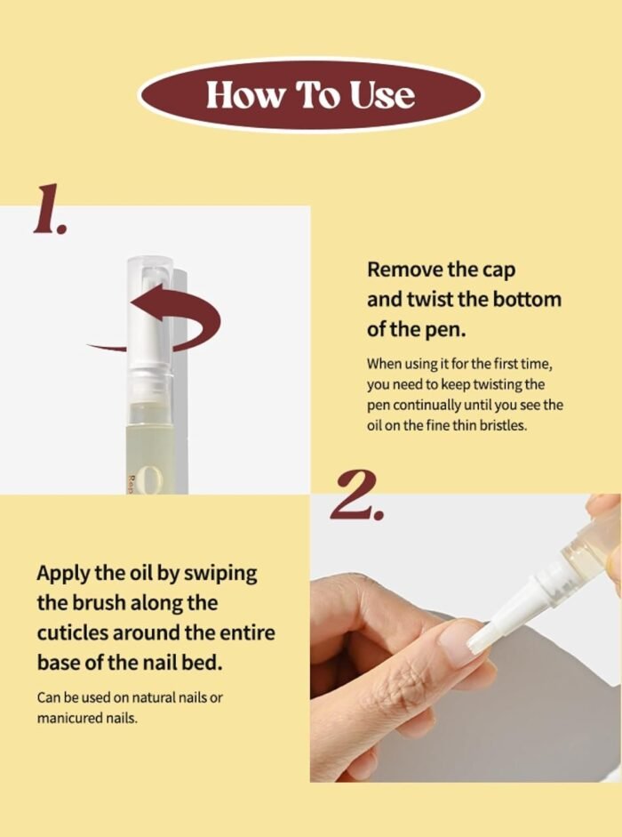 Nail & Cuticle Oil Pen - 이미지 5